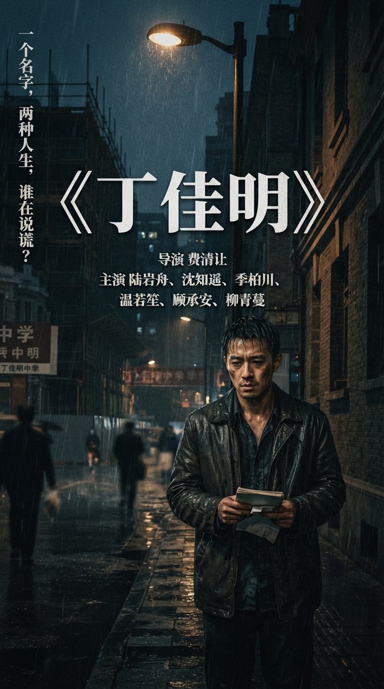 《丁佳明》主视觉海报