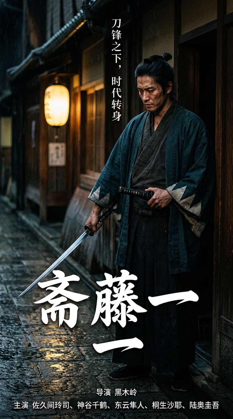 《斋藤一》海报