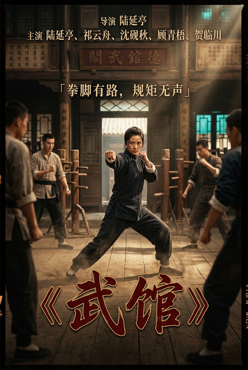 《武馆》主海报
