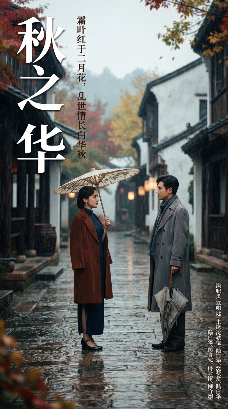 《秋之白华》海报