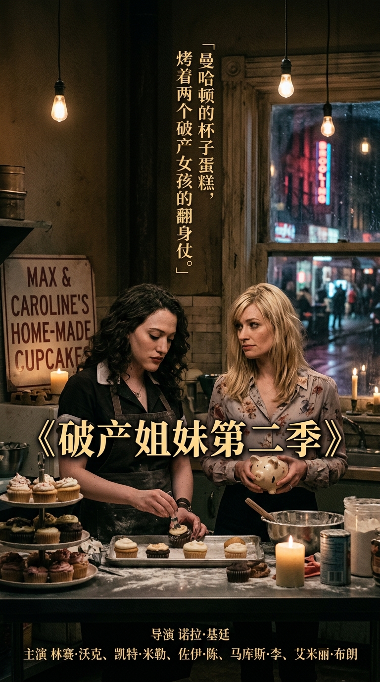 《破产姐妹第二季》海报