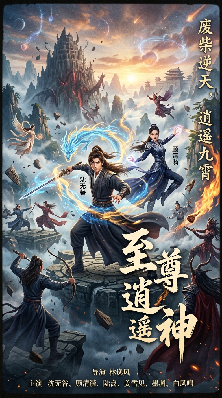《至尊逍遥神》海报