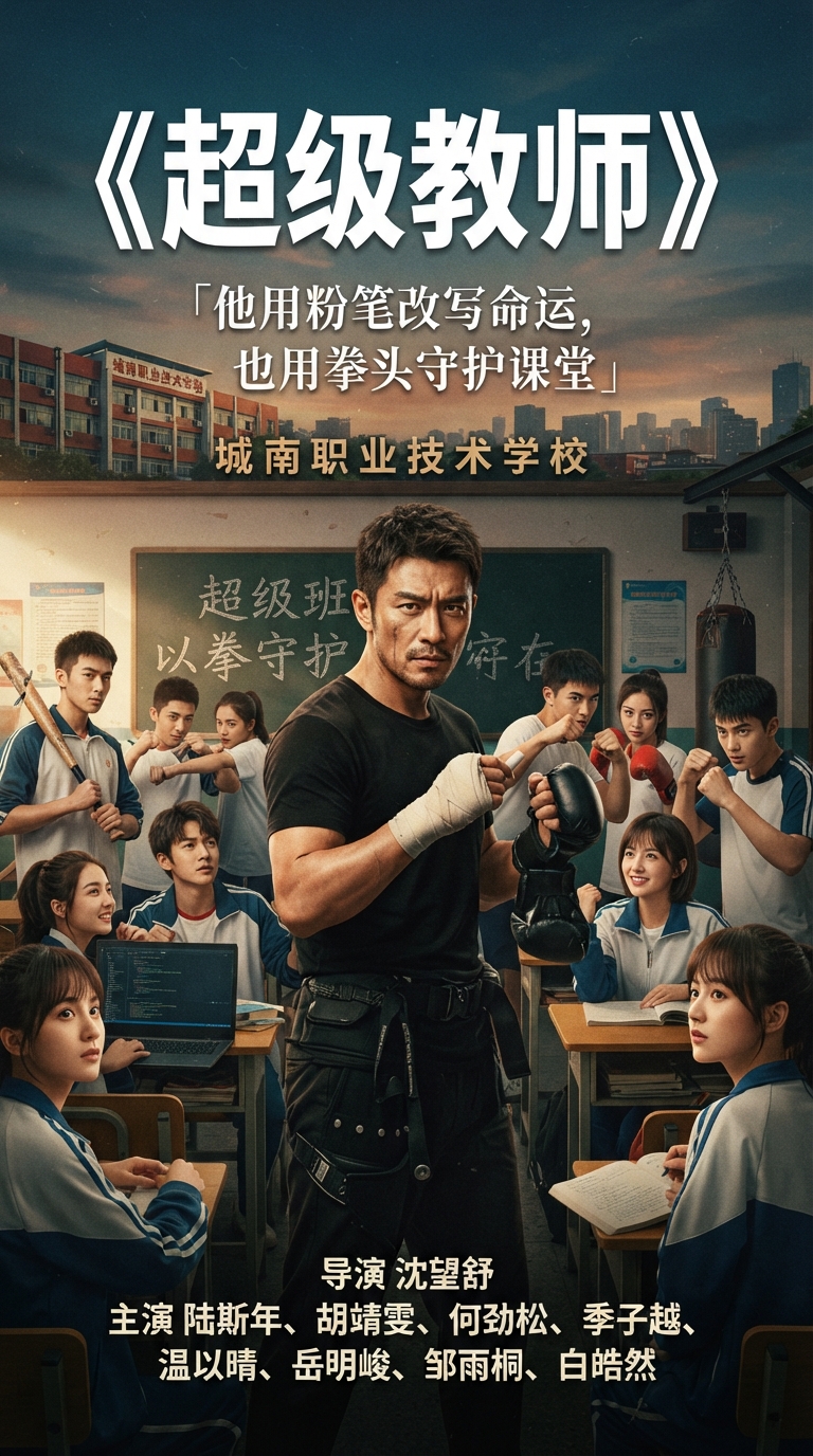 《超级教师》海报