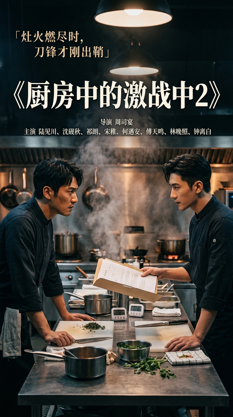 厨房中的激战中2 主视觉