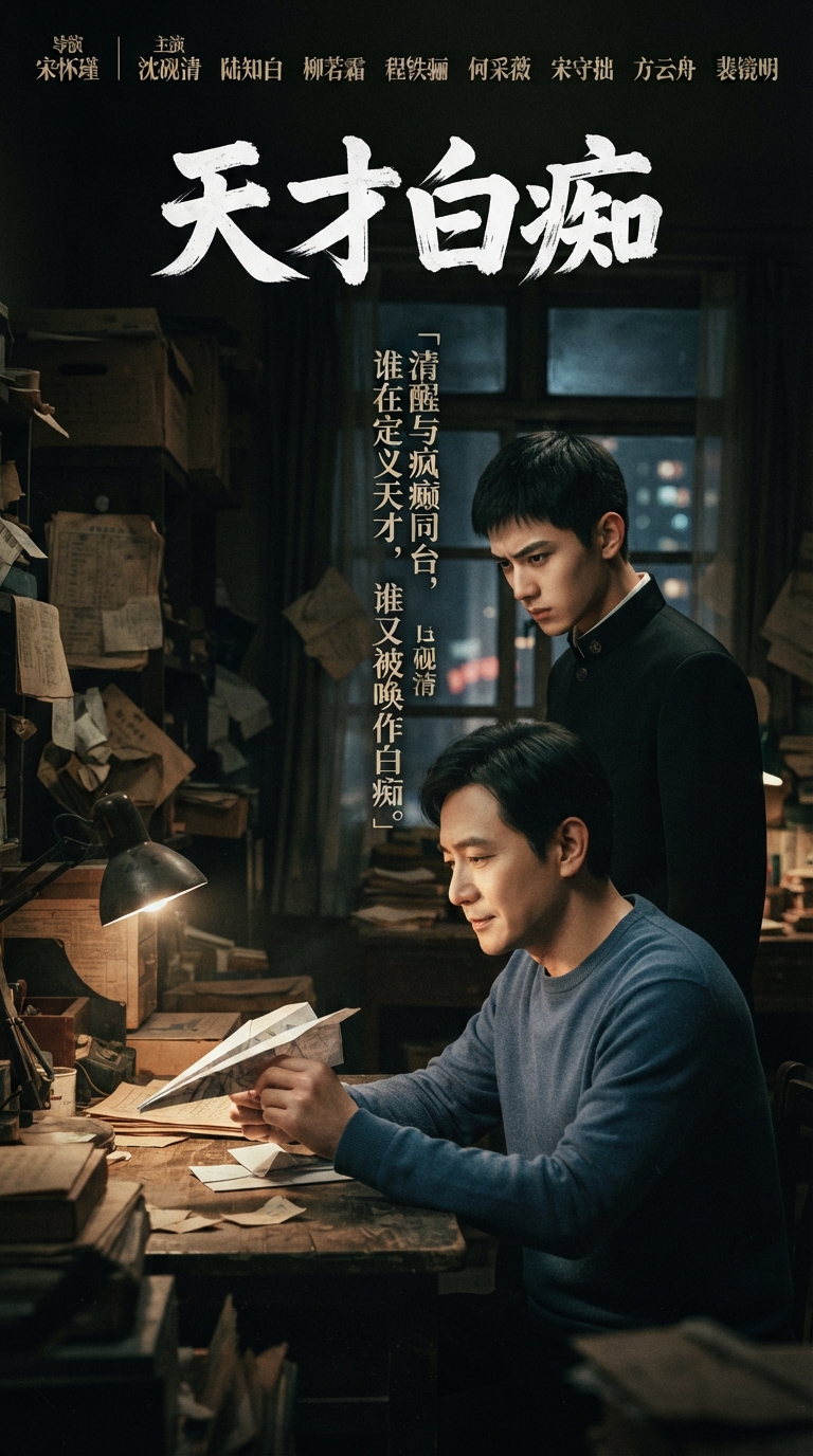 《天才白痴》主海报