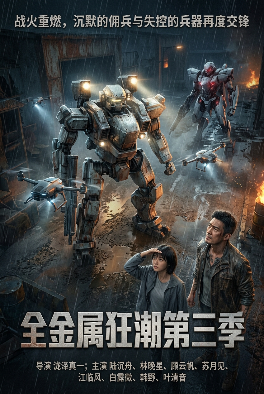 《全金属狂潮第三季》主视觉海报