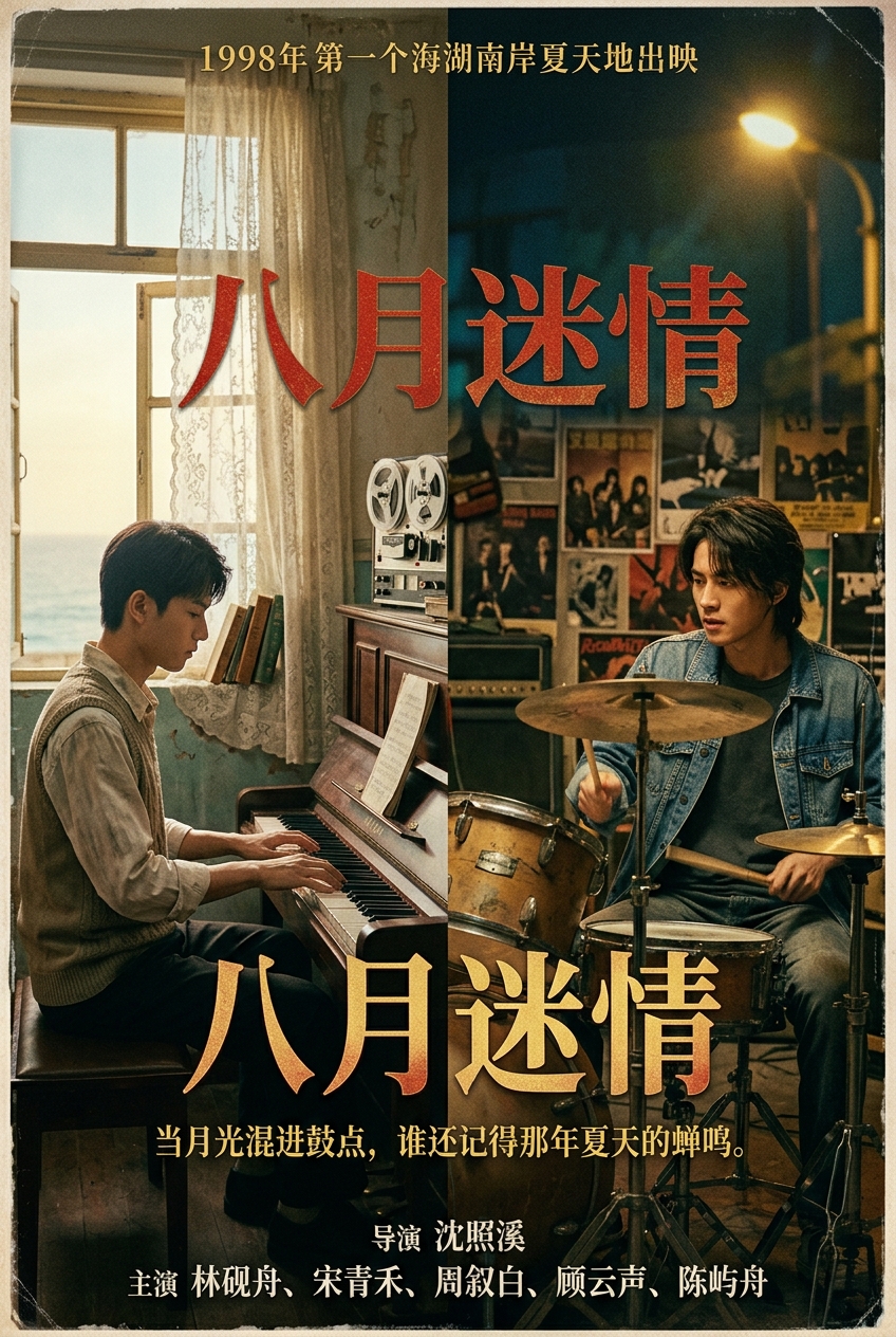 《八月迷情》海报