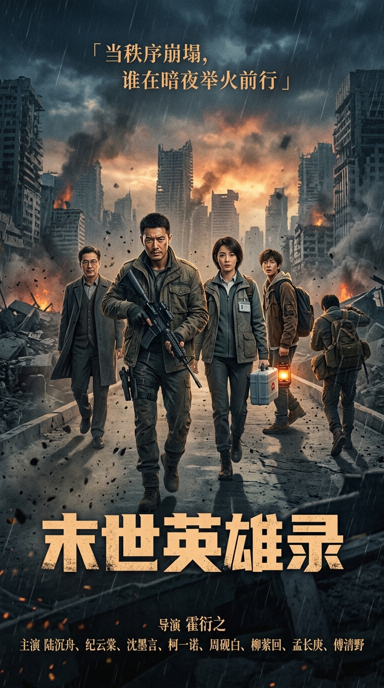 《末世英雄录》海报
