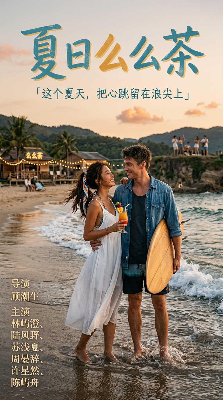 《夏日么么茶》主视觉
